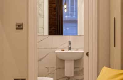 Studio Room, Nottingham Pl, London W1U 5LR (Studio 7) - London, England, United Kingdom - Studio - Bathroom