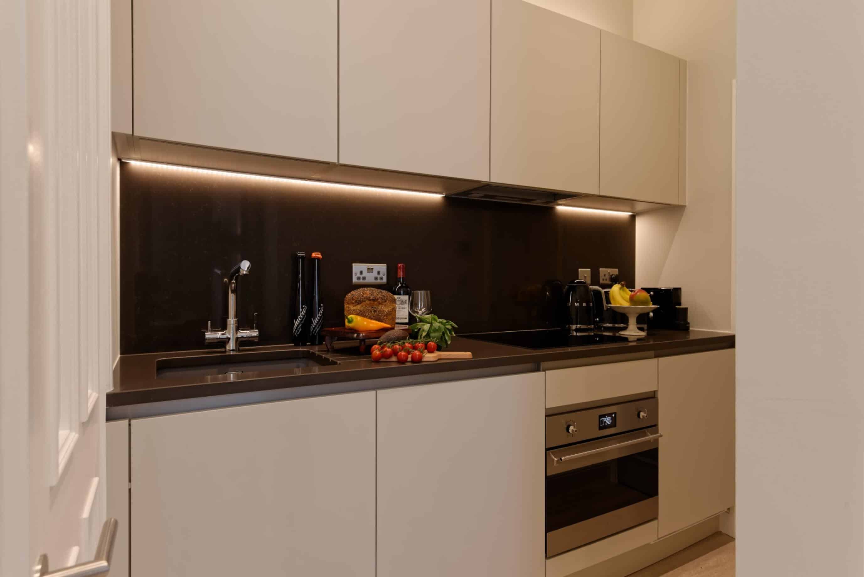 Studio Room, Emperor's Gate, London SW7 4JA (Studio 8) - London, England, United Kingdom - Kitchen