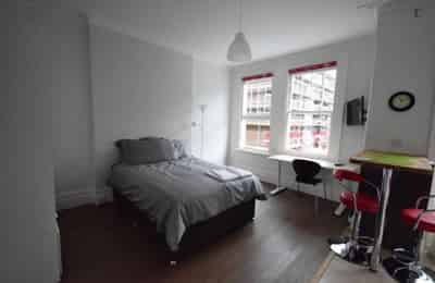 Studio Room, Perham Rd, London W14 9SP - London, England, United Kingdom - Studio - Bedroom