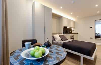 Studio Room, Emperor's Gate, London SW7 4JA (Studio 9) - London, England, United Kingdom - Studio - Bedroom
