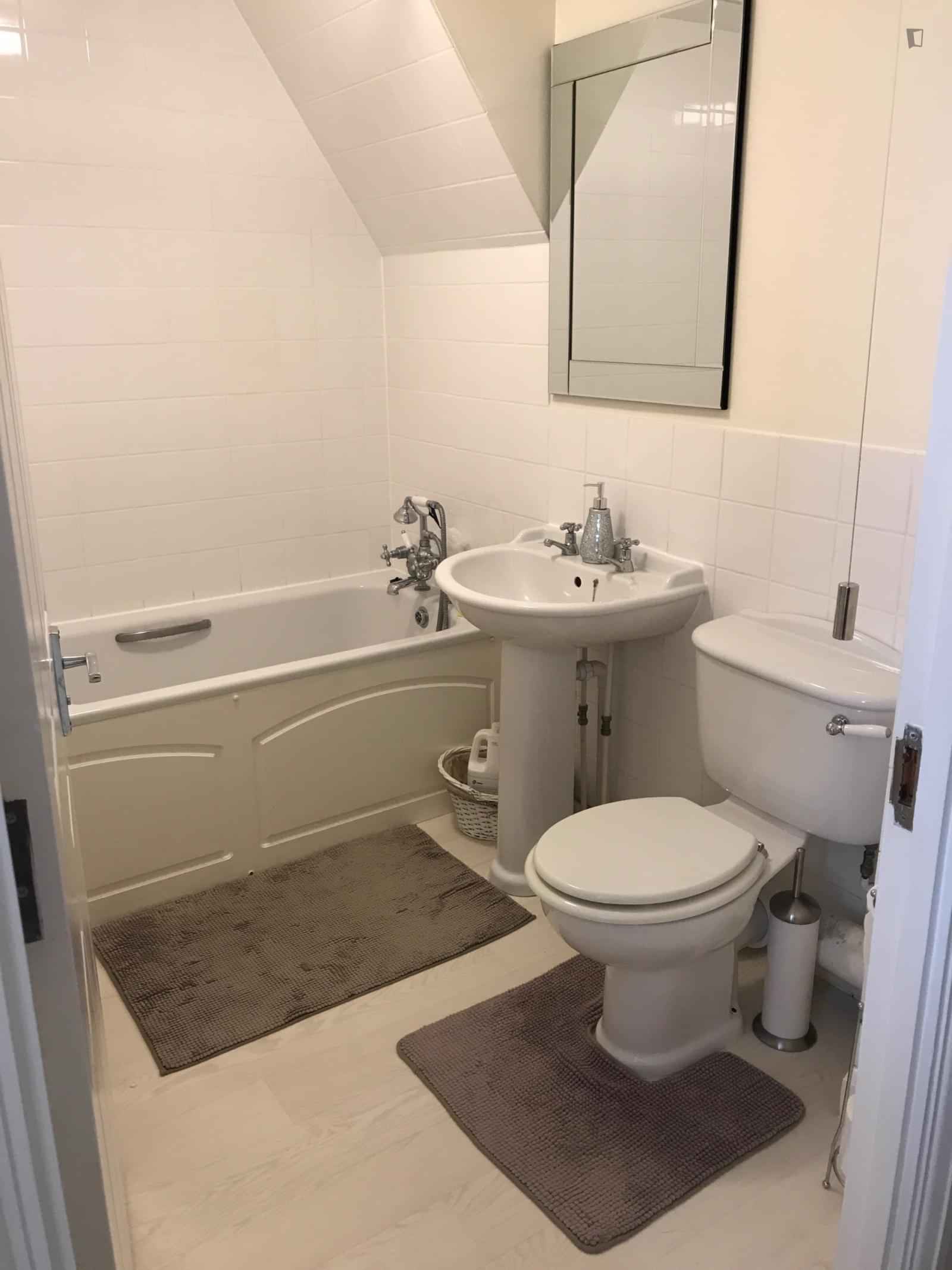 Room in a 3 Bedroom Apartment, 16 Eltham High St, London SE9 1DA - London, England, United Kingdom - 3 Bedroom 1 Bathroom Apartment - Bathroom