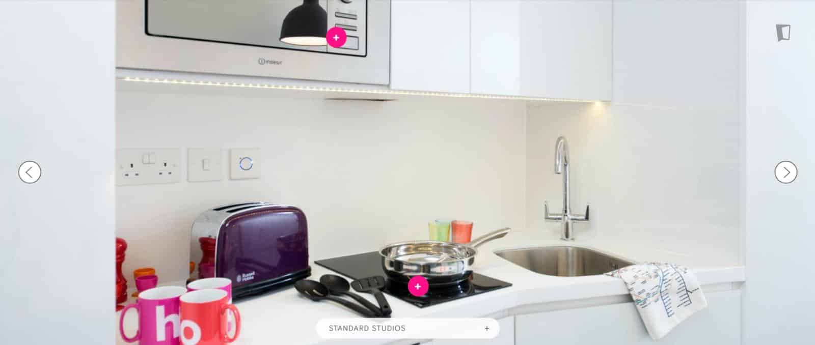 Standard Single Roomy Studio In Bloomsbury, London - London, England, United Kingdom - Studio - Kitchen