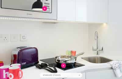Standard Single Roomy Studio In Bloomsbury, London - London, England, United Kingdom - Studio - Kitchen