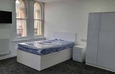 Top Hat Terrace, Leicester - Leicester, England, United Kingdom - Small Studio - Bedroom