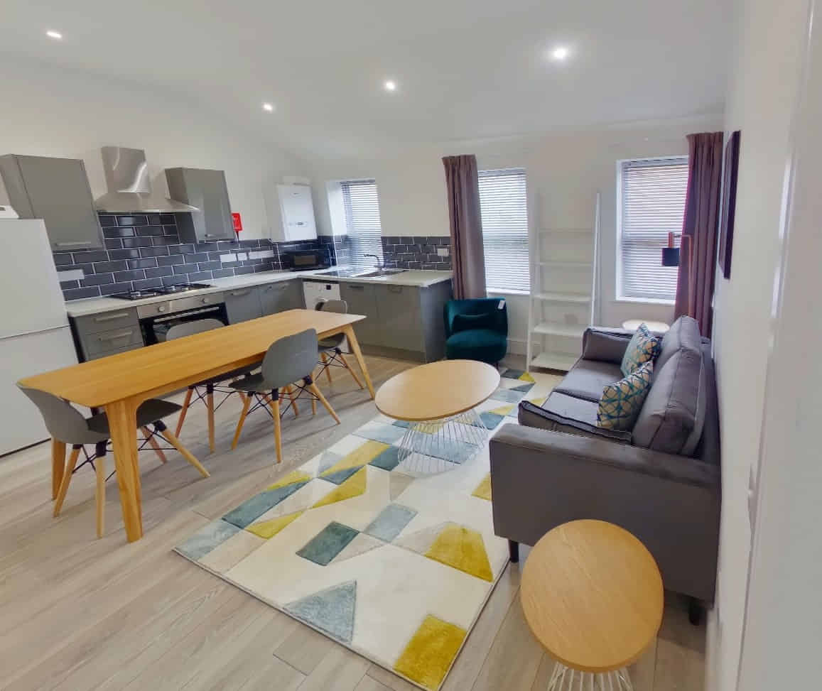 Room in a 2 Bedroom Apartment, 20 B Portland Street, Lincoln LN5 7JX - Lincoln, England, United Kingdom - Common Area