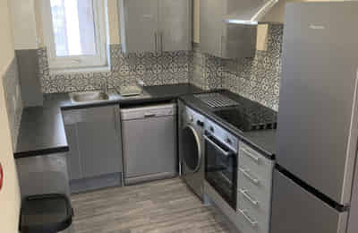 Room in a 3 Bedroom Apartment, 14 Minster Ct, Liverpool L7 3QB - Liverpool, England, United Kingdom - 3 Bedroom 1 Bathroom Apartment - 3 - Kitchen