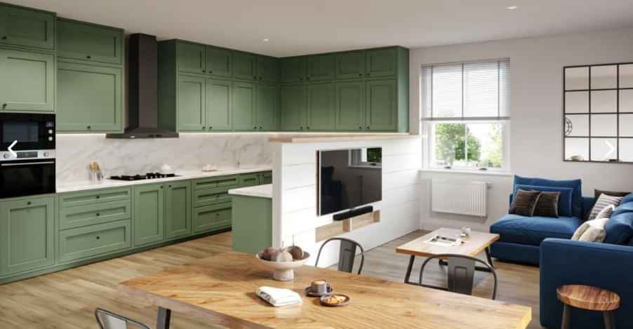 Room in a 6 Bedroom Apartment, Flat 12, Isca Lofts, Exeter EX4 6AL - Exeter, England, United Kingdom - 4 Bedroom 6 Bathroom Apartment - Kitchen