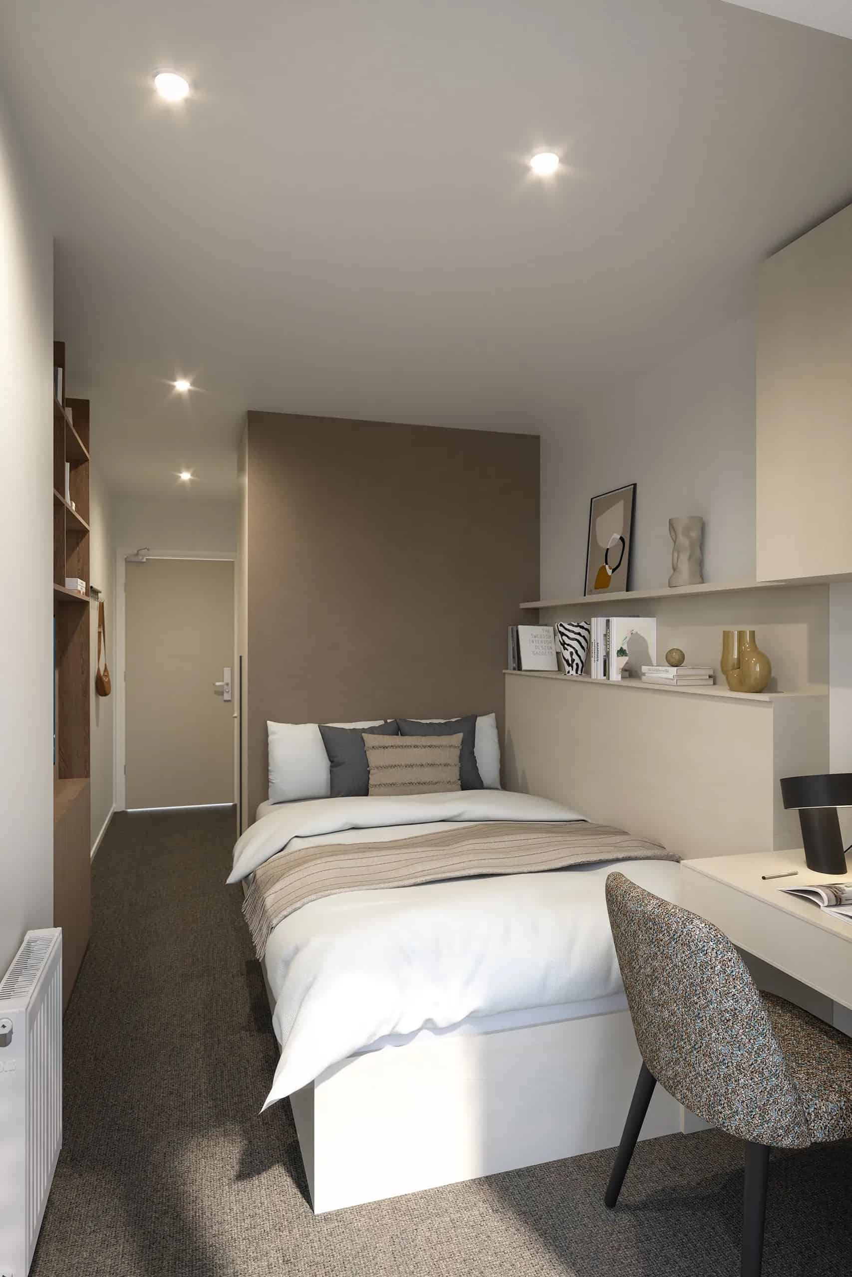 1 Bedroom Apartment, 3 First St, Manchester M15 4FN - Manchester, England, United Kingdom - 1 Bedroom 1 Bathroom Apartment - Bedroom