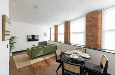 Room in a 2 Bedroom Apartment, Dantzic St, Manchester M4 2AD (Flat 4) - Manchester, England, United Kingdom - Common Area