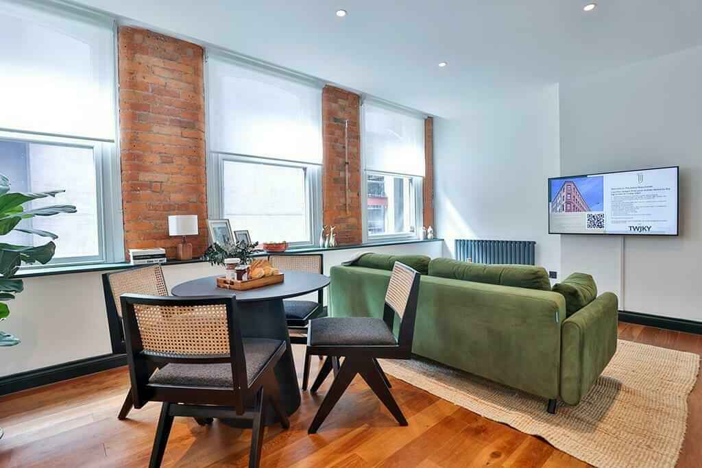 Room in a 2 Bedroom Apartment, Dantzic St, Manchester M4 2AD (Flat 6) - Manchester, England, United Kingdom - Common Area