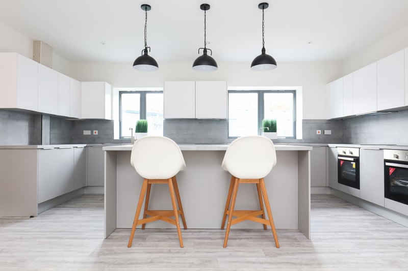 Room in a 7 Bedroom Apartment, Well Meadow Drive, Sheffield, S3 7GW (Flat1) - Sheffield, England, United Kingdom - Bedroom 1 - Kitchen