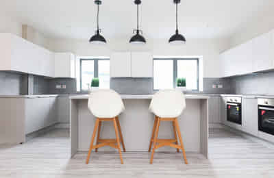 Room in a 7 Bedroom Apartment, Well Meadow Drive, Sheffield, S3 7GW (Flat1) - Sheffield, England, United Kingdom - Bedroom 1 - Kitchen