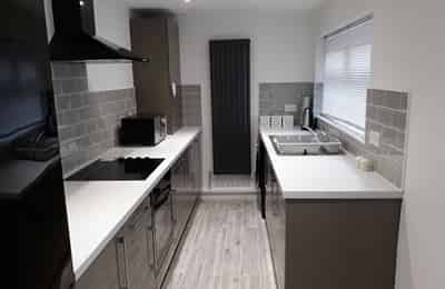 Room in a 3 Bedroom Apartment, 49 Kildare Street, Middlesbrough - Middlesbrough, England, United Kingdom - Bedroom 3 - Kitchen