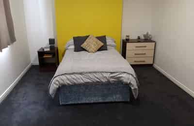 Room in a 6 Bedroom Apartment, 14 Woodlands Road, Middlesbrough - Middlesbrough, England, United Kingdom - Bedroom 2 - Bedroom