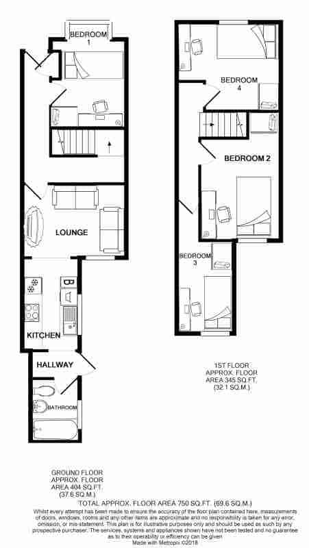 4 Bedroom 1 Bathroom Apartment  - Bedroom?w=400&h=260&fit=crop&q=40&auto=format&trim=auto
